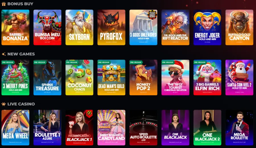 Instant withdrawal casino
